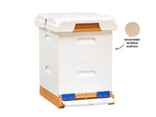 Load image into Gallery viewer, Apimaye Propola Fusion Hive - Double Brood- Roughened interior-Showing complete set-Apimaye