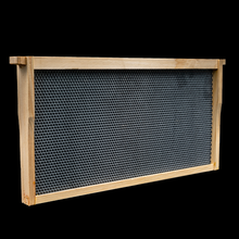 Load image into Gallery viewer, 10 Deep Assembled Wooden Frames with Double Wax Foundation (LOCAL PICKUP ONLY)