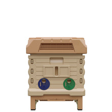 Load image into Gallery viewer, Apimaye Insulated 7 Frame Langstroth Nucleus Bee Hive Nuc -Rear view- Apimaye