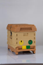 Load image into Gallery viewer, Apimaye Insulated 7 Frame Langstroth Nucleus Bee Hive Nuc -Front view- Apimaye