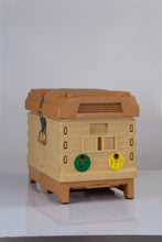 Load image into Gallery viewer, Apimaye Insulated 7 Frame Langstroth Nucleus Bee Hive Nuc- Rear view - Apimaye