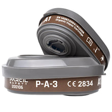 Load image into Gallery viewer, P-A-3 Bayonet Cartridge with A1 Organic Vapor (OV).  Fits PD-101 full Face Mask
