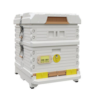 Ergo Plus White Hybrid Beehive Set - Apimaye