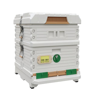 Ergo Plus White Hybrid Beehive Set - Apimaye