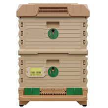 Load image into Gallery viewer, Ergo PLUS Double Brood Box Beehive Set - Green Entrance-Apimaye