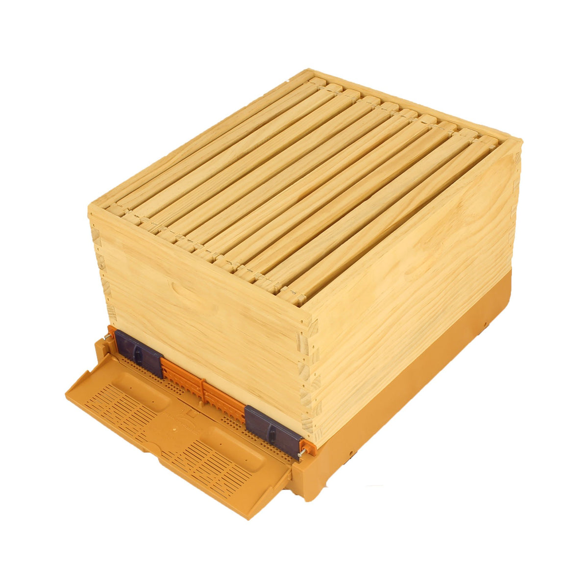 10 Frame Screen Bottom Board With Bottom Tray & Pollen Trap - Apimaye USA