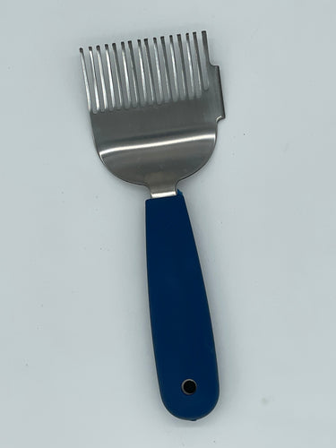 Uncapping Fork Stainless Steel with Plastic Handle